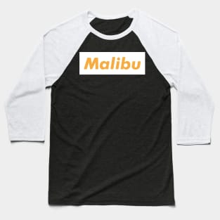 Malibu Meat Brown Baseball T-Shirt